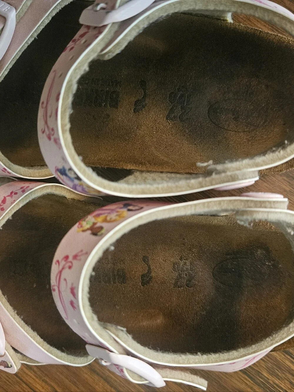 Rare Disney Princess Birkenstock Sandals Size 27 (9)